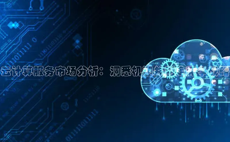 金年会电子游戏app官方每日互动云计算服务市场分析：洞悉机遇并制定竞争战略