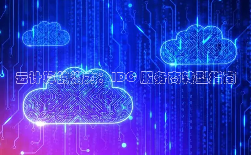 金年会电子游戏入口百度智能门户云计算的潜力：IDC 服务商转型指南